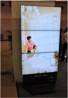 唯瑞专业显示设备成上海数字标牌展亮点_唯瑞液晶显示器_厂商动态-中关村在线