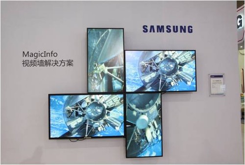 三星商用夺目上海数字标牌展